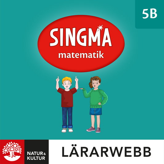 Singma matematik 5B Lärarwebb 12 mån