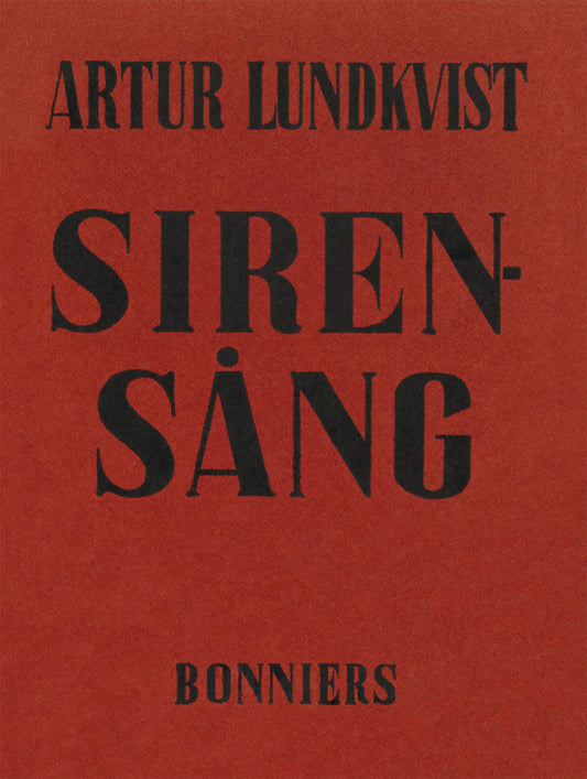 Sirensång – E-bok