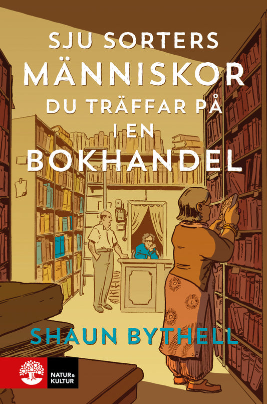 Sju sorters människor du träffar på i en bokhandel – E-bok