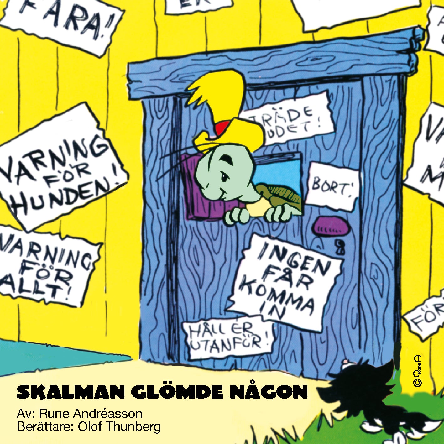 Skalman glömde någon – Ljudbok
