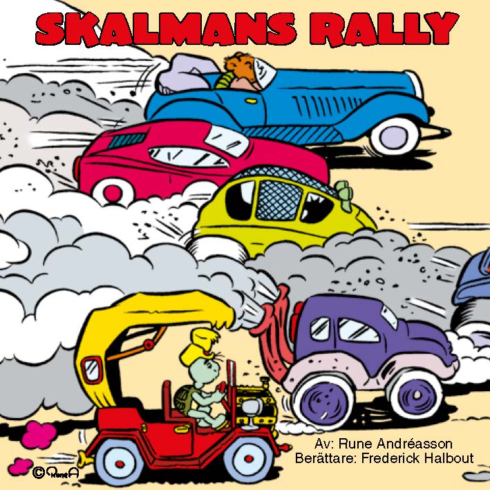 Skalmans rally – Ljudbok