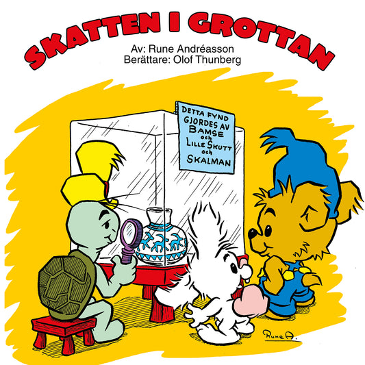 Skatten i grottan – Ljudbok