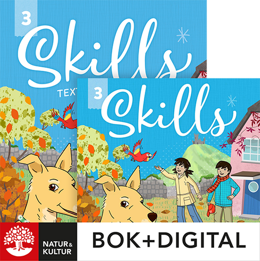 Skills åk 3 Textbook Paket Bok + Digital