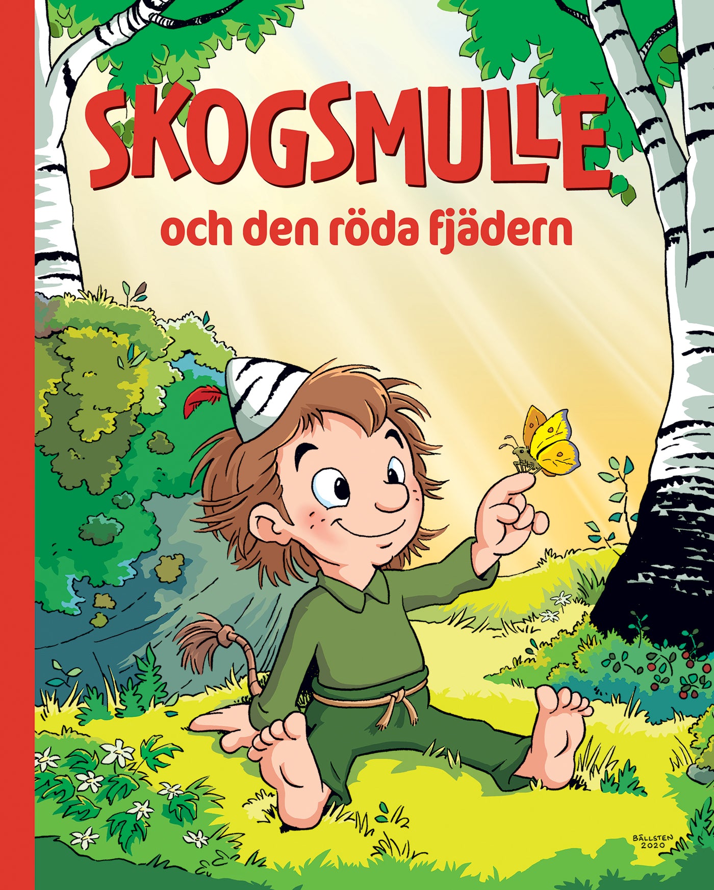 Skogsmulle och den röda fjädern – Ljudbok