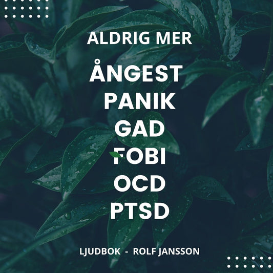 Släpp ångest, panik och katastroftankar – Ljudbok