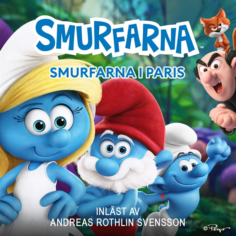 Smurfarna: Smurfarna i Paris – Ljudbok