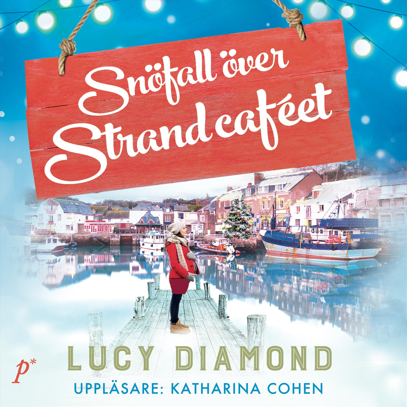Snöfall över strandcaféet – Ljudbok