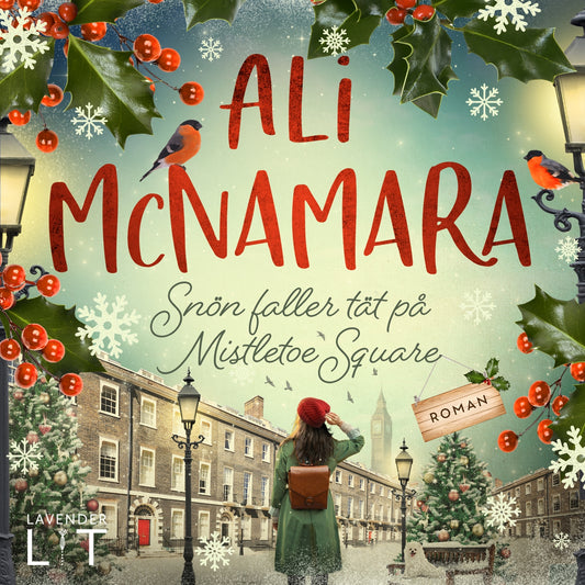 Snön faller tät på Mistletoe Square – Ljudbok
