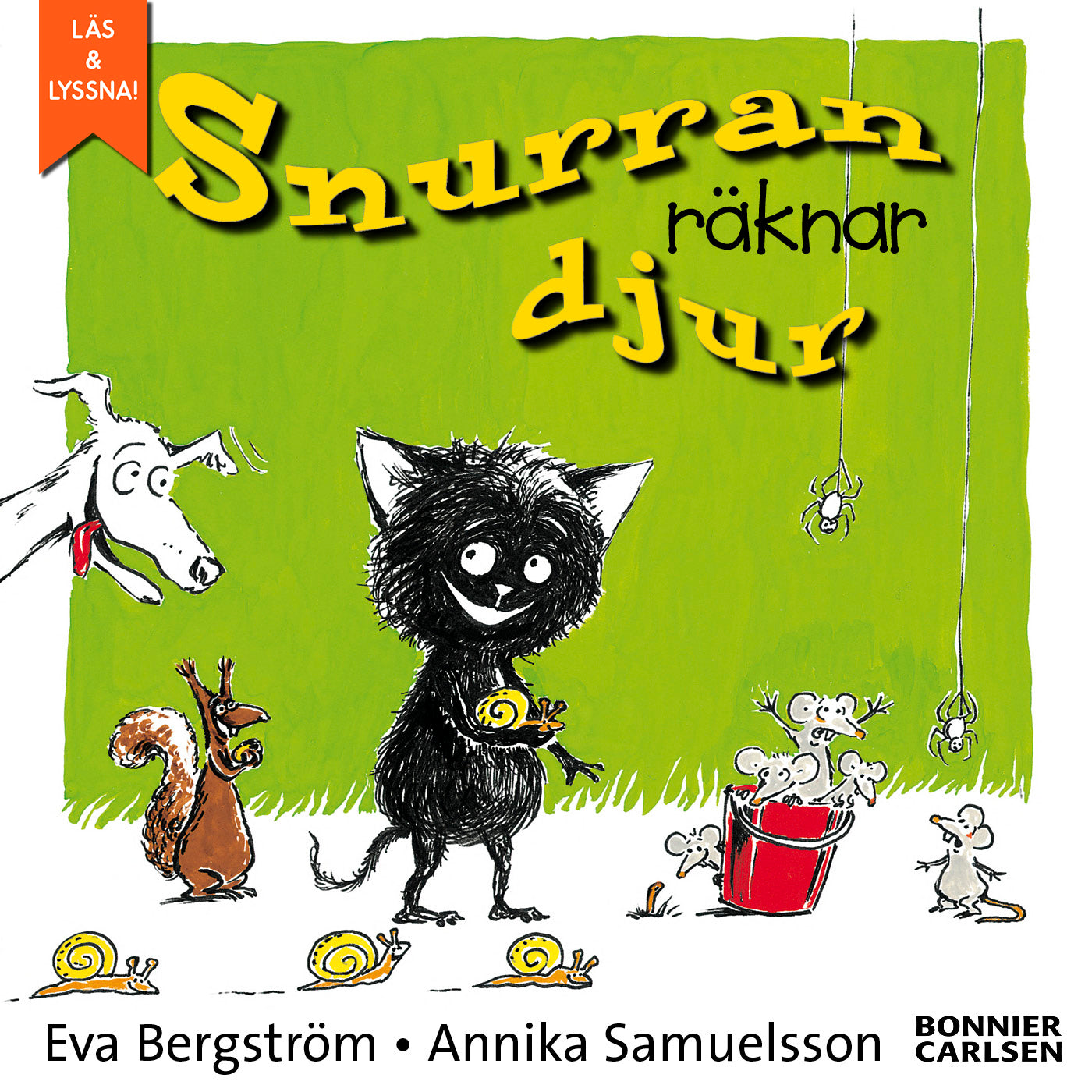 Snurran räknar djur – E-bok