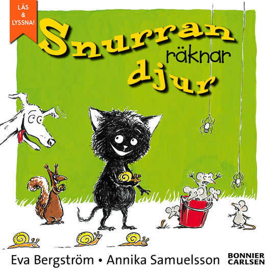 Snurran räknar djur – E-bok