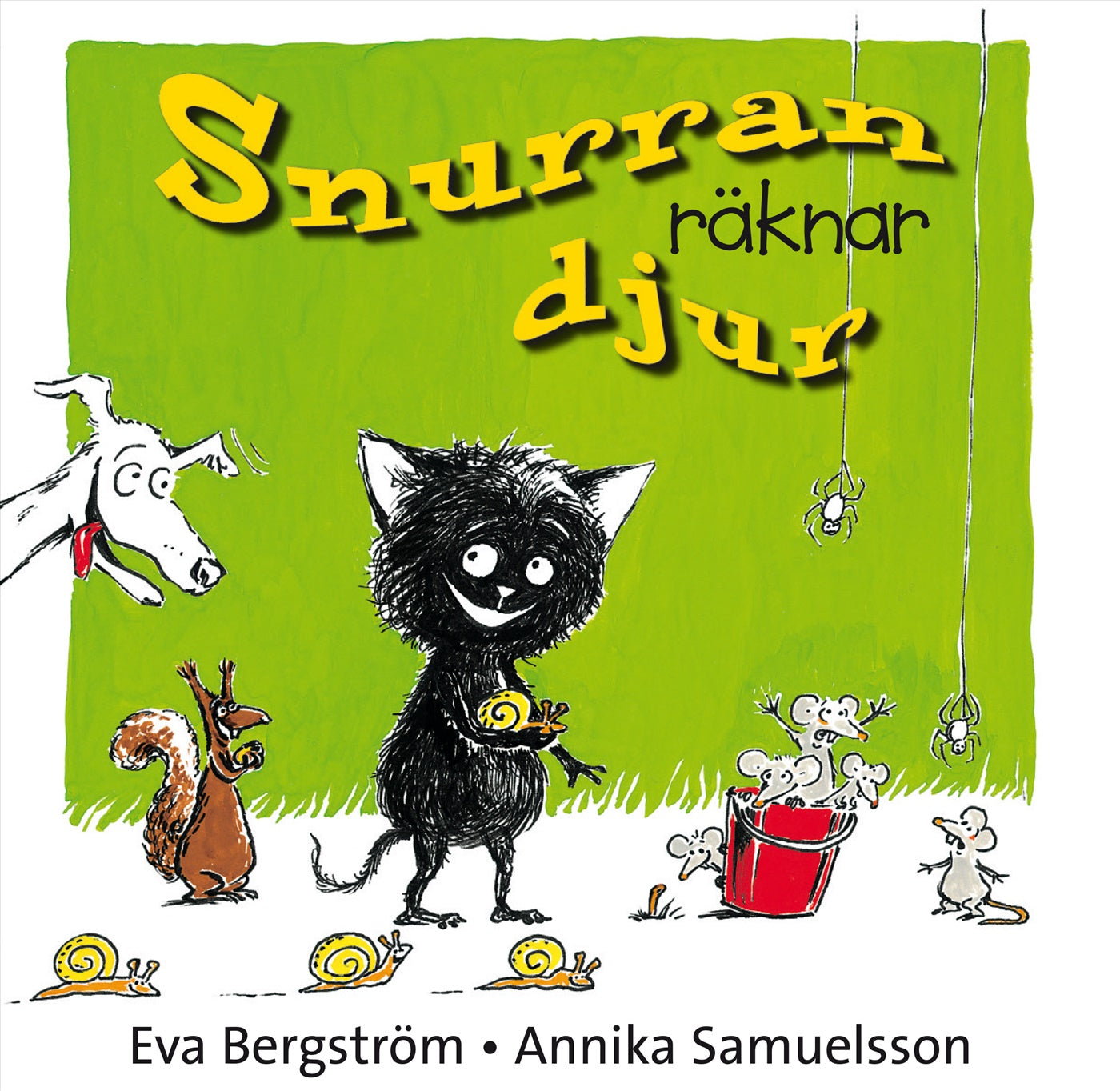 Snurran räknar djur – E-bok