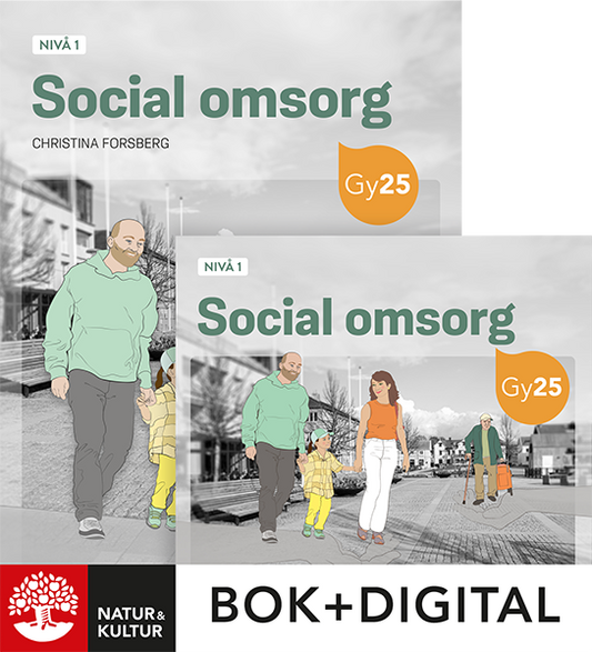 Social omsorg nivå 1 Paket Bok+Digital