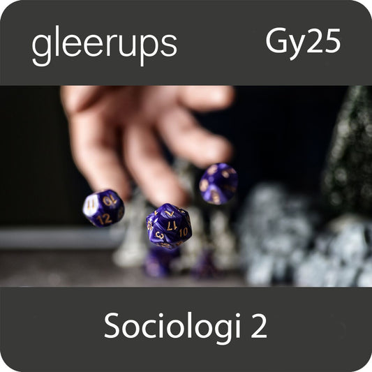 Sociologi 2, digitalt läromedel, elev, 12 mån, Gy25