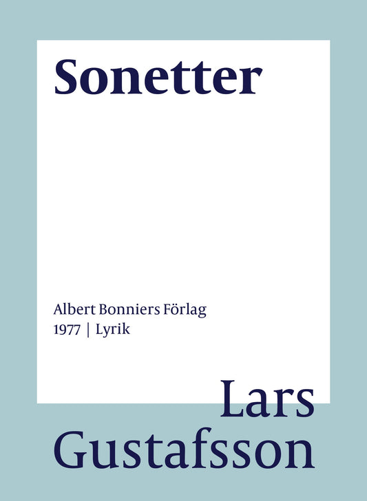 Sonetter – E-bok
