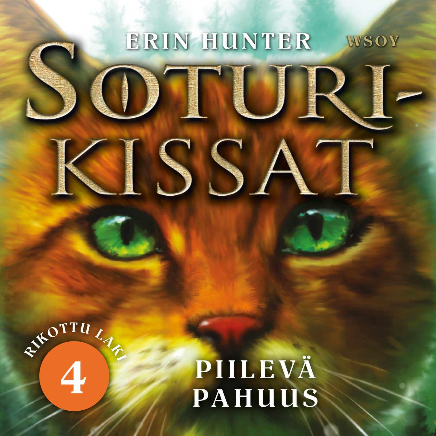 Soturikissat: Rikottu laki 4: Piilevä pahuus – Ljudbok