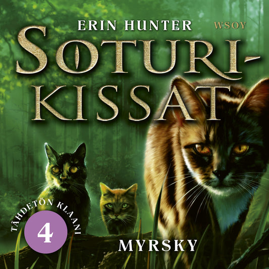 Soturikissat: Tähdetön klaani 4: Myrsky – Ljudbok