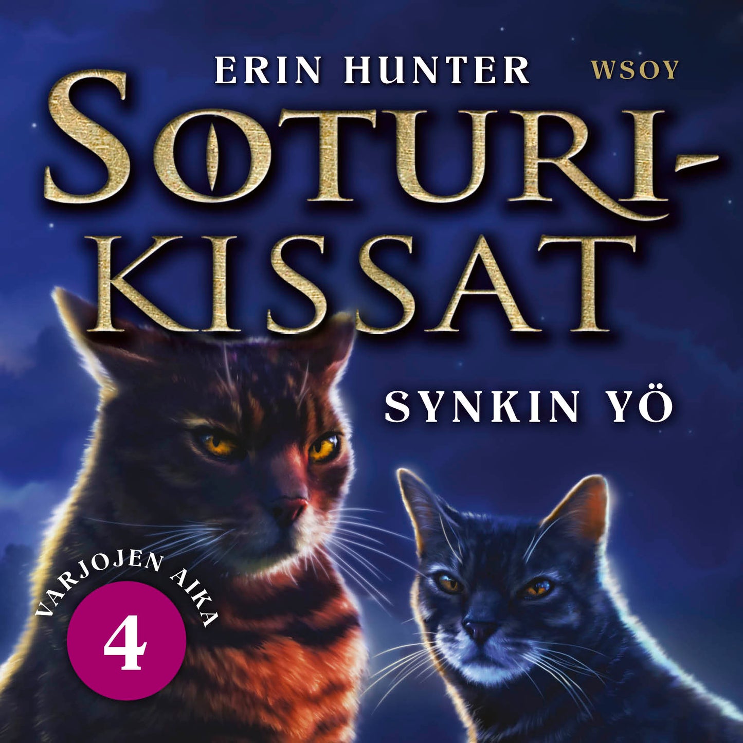 Soturikissat: Varjojen aika 4: Synkin yö  – Ljudbok