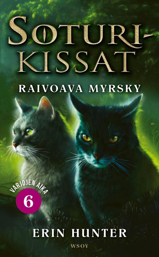 Soturikissat: Varjojen aika 6: Raivoava myrsky  – E-bok