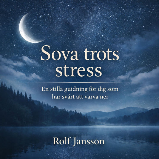 Sova trots stress - En stilla guidning för dig som har svårt att varva ner – Ljudbok