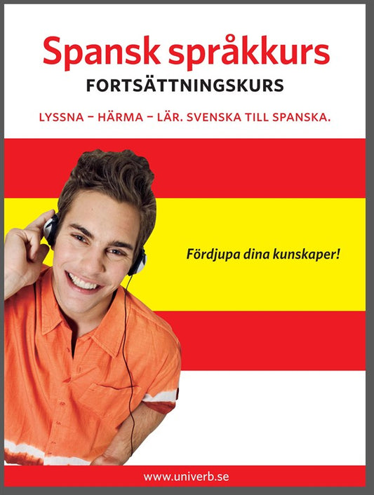 Spansk språkkurs fortsättningskurs – Ljudbok