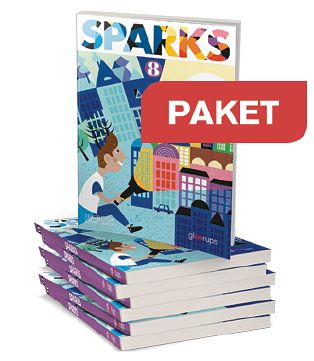 Sparks 8 Textbook 25 ex +Workbook 25 ex+ Lärarwebb (OBS! Endast för lärare)