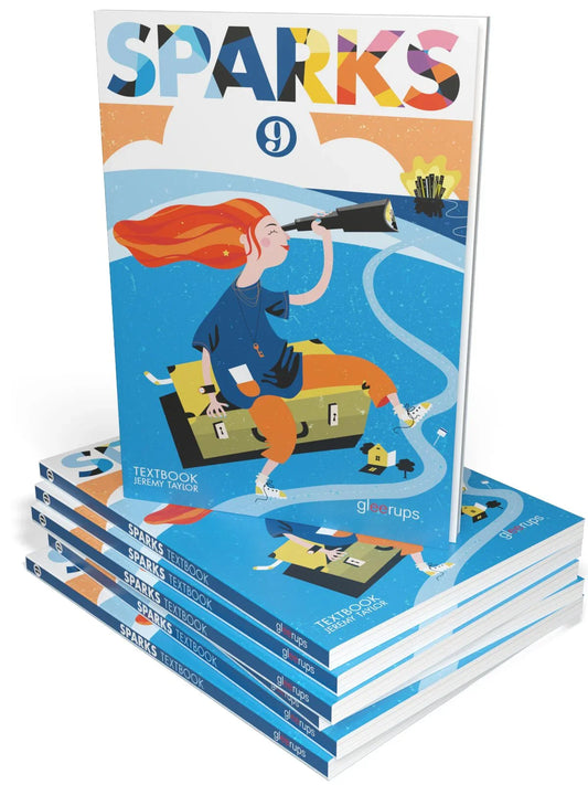 Sparks 9 Textbook 25 ex + Workbook 25 ex + Lärarweb (OBS! Endast för lärare)