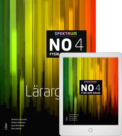 Spektrum NO 4 Lärarguide med Digital (lärarlicens)