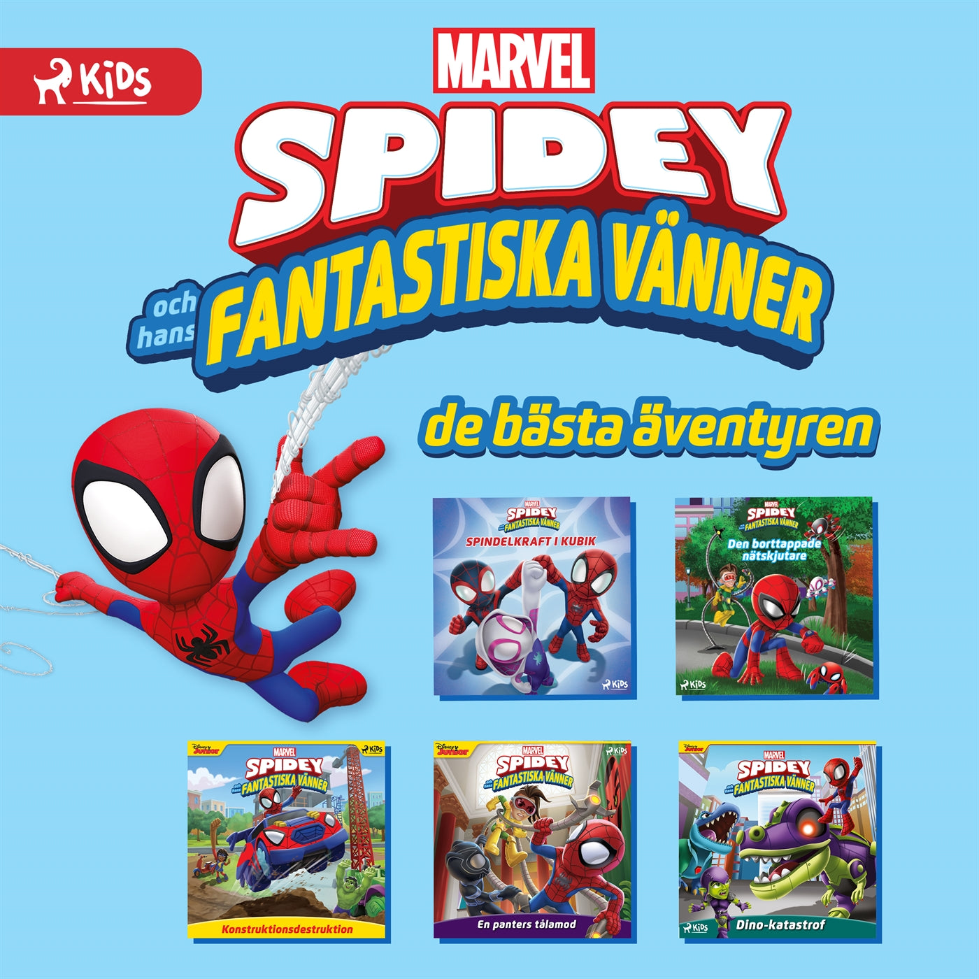 Spidey och hans fantastiska vänner: De bästa äventyren – Ljudbok