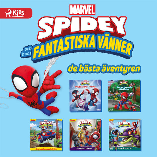 Spidey och hans fantastiska vänner: De bästa äventyren – Ljudbok