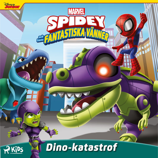 Spidey och hans fantastiska vänner – Dino-katastrof – Ljudbok
