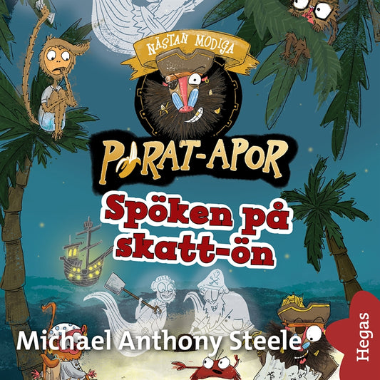 Spöken på skatt-ön – Ljudbok