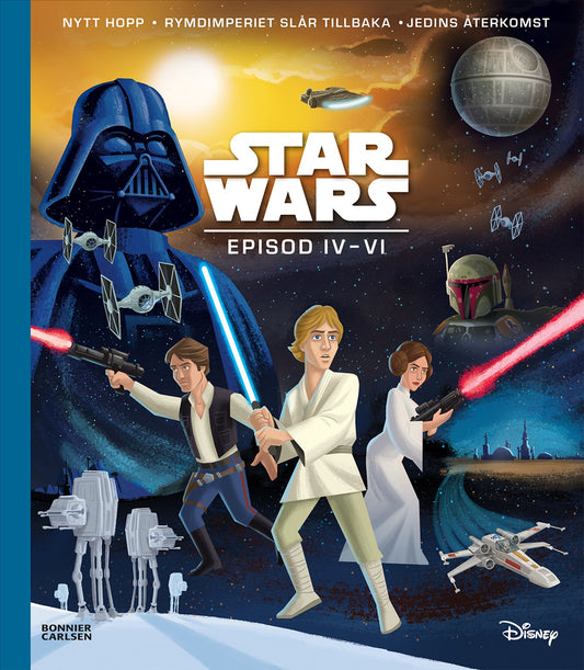 Star Wars. Episod IV-VI bilderbokssamling – E-bok
