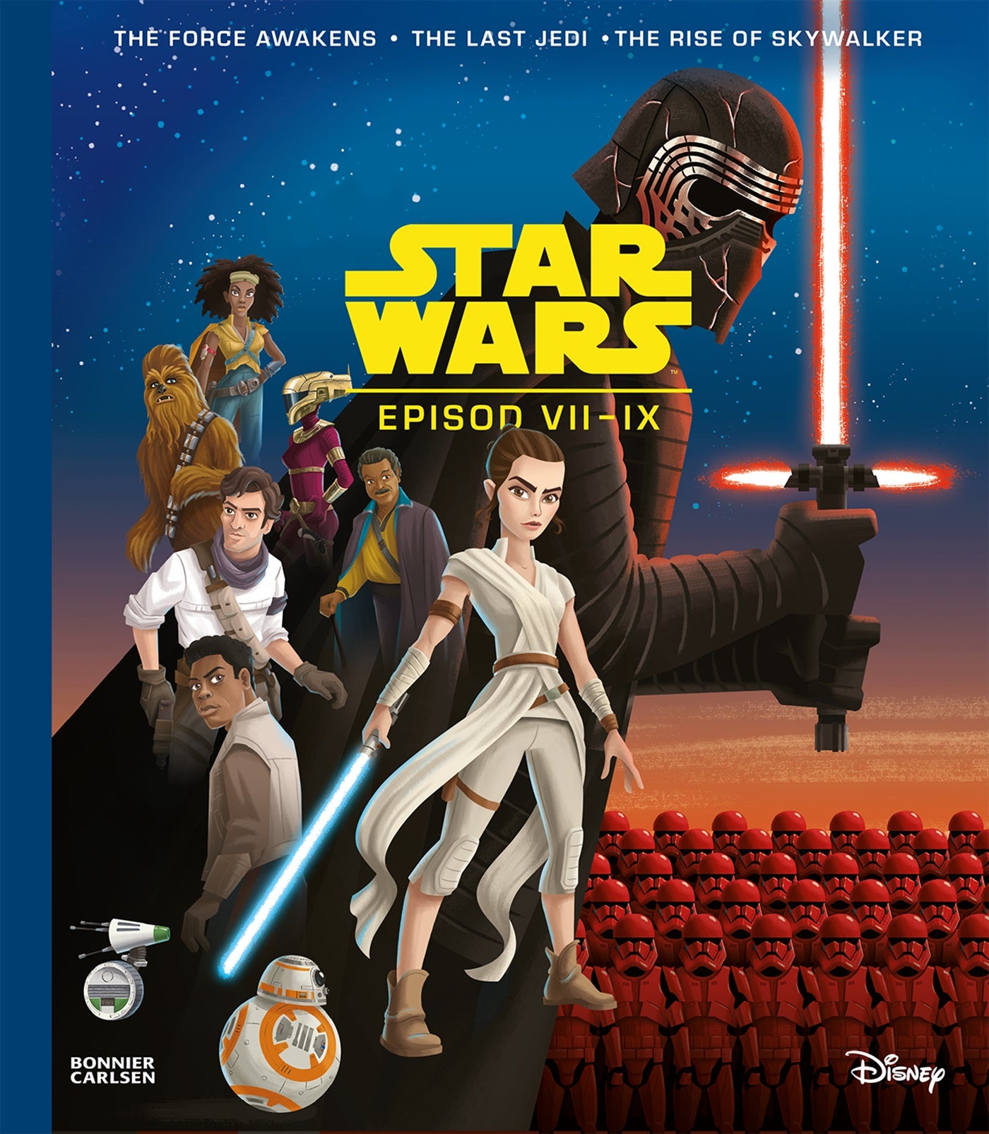 Star Wars. Episod VII-IX bilderbokssamling – E-bok