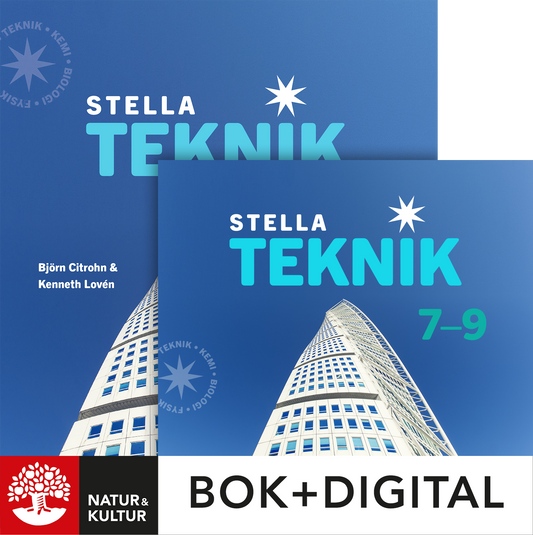 Stella Teknik 7-9 Paket Bok+Digital