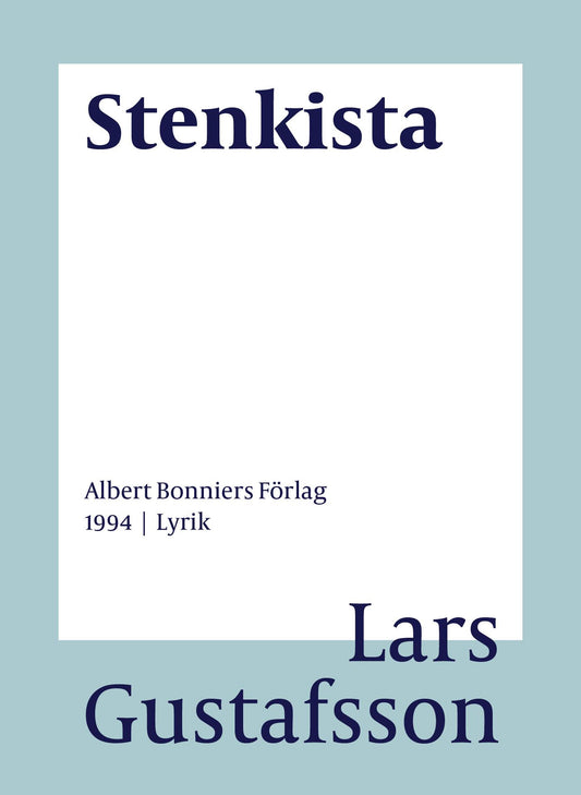 Stenkista : dikter – E-bok