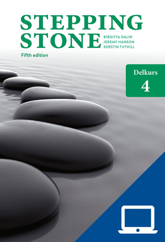 Stepping Stone delkurs 4, digitalt lärarmaterial, 12 mån (OBS! Endast för lärare)