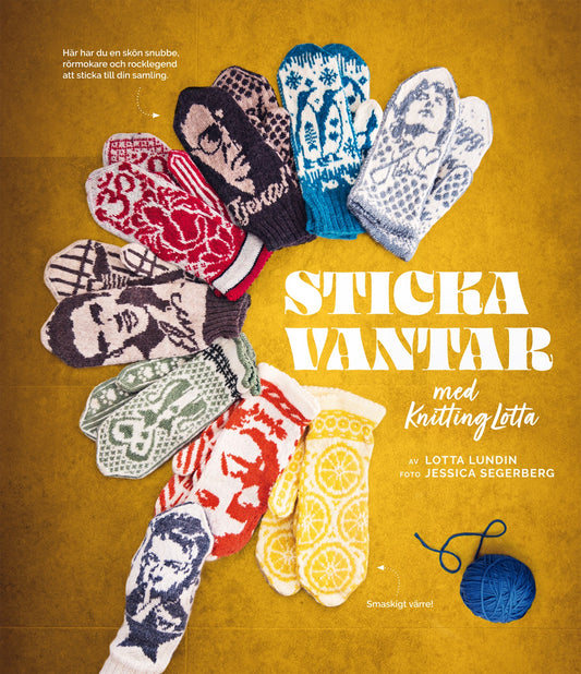 Sticka vantar med Knitting Lotta – E-bok