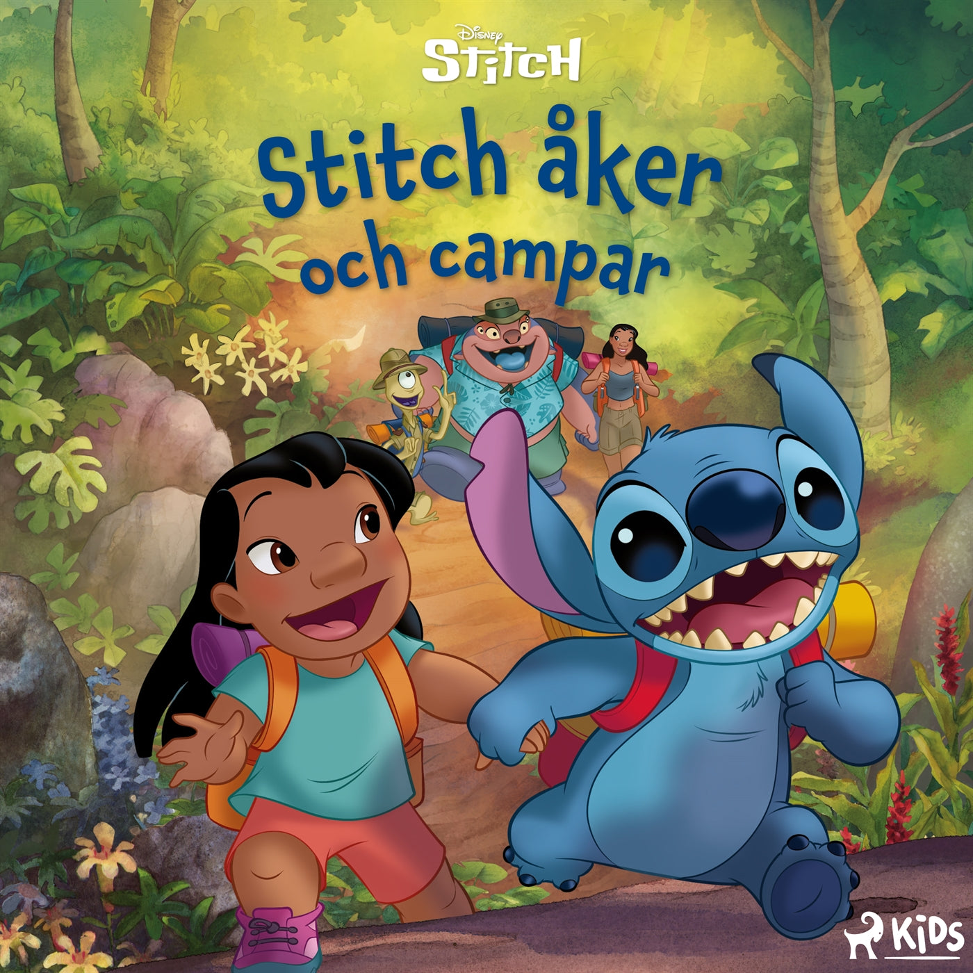 Stitch åker och campar – Ljudbok
