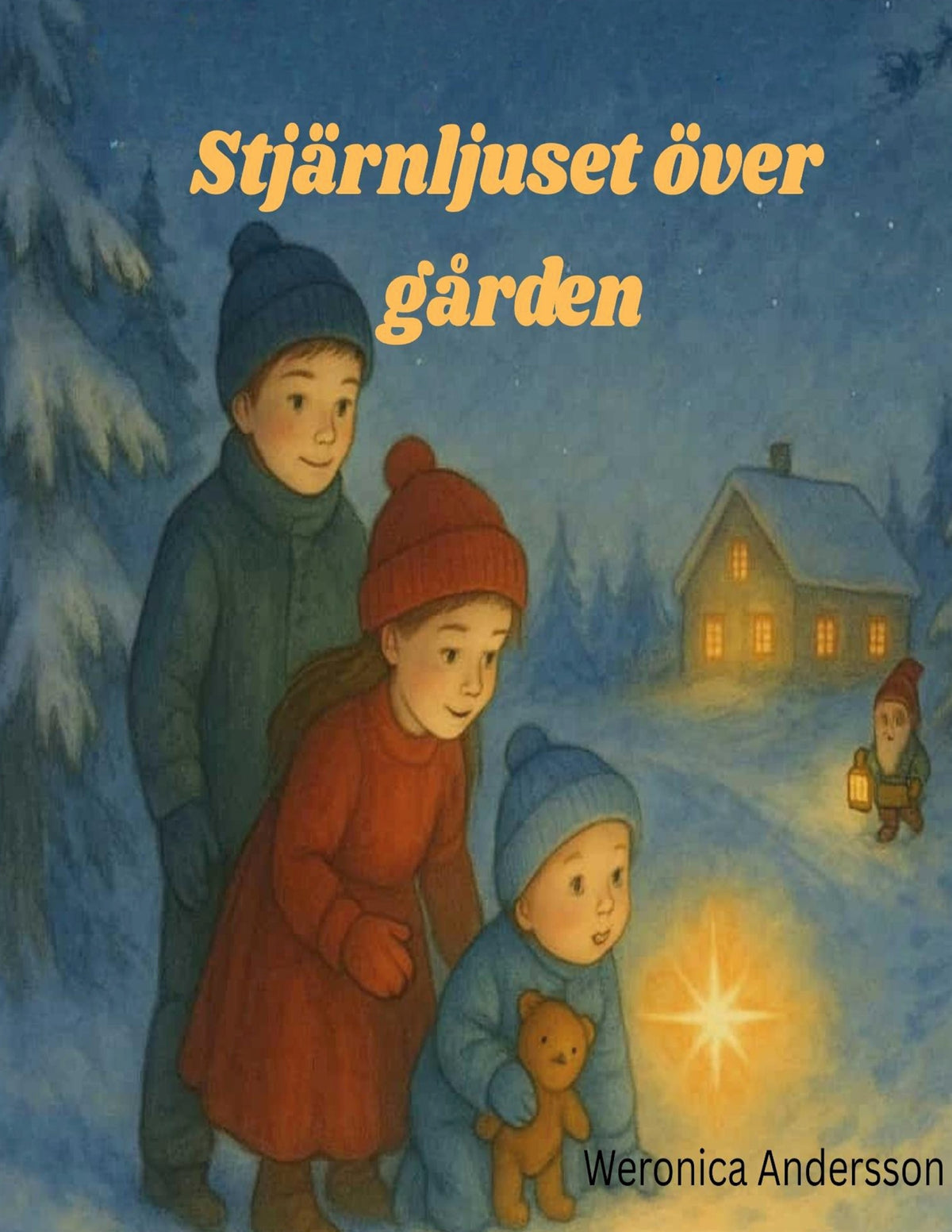 Stjärnljuset över gården – E-bok