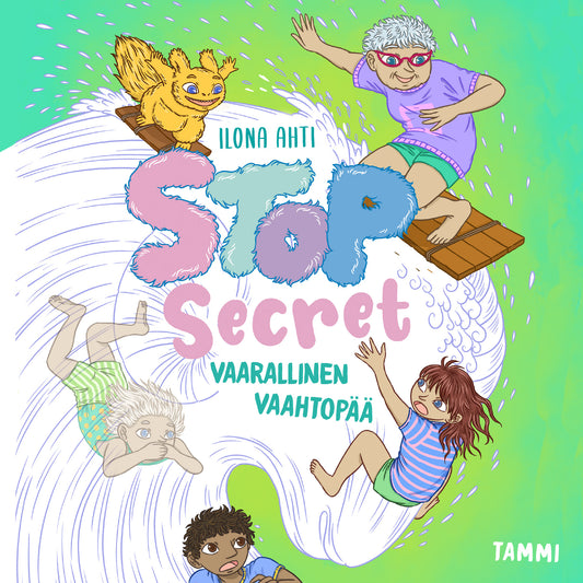 Stop Secret. Vaarallinen vaahtopää – Ljudbok