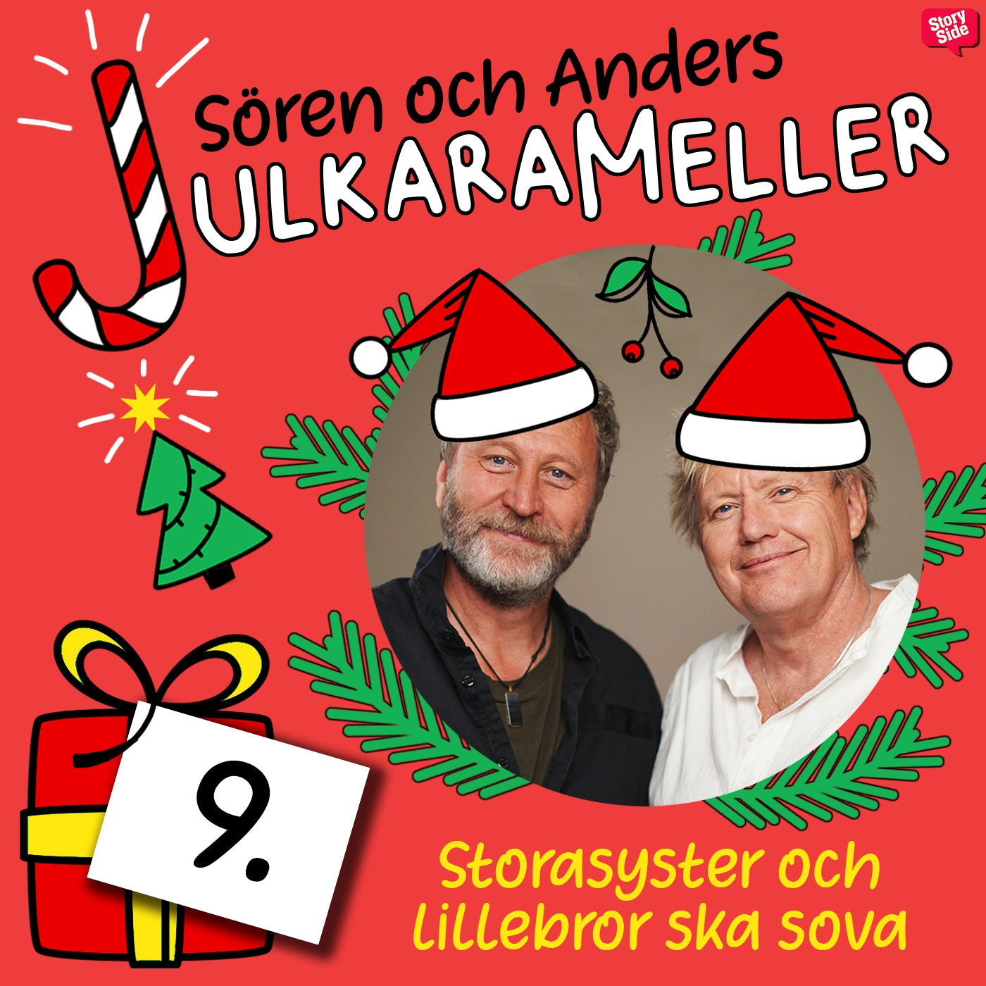 Storasyster och lillebror ska sova – Ljudbok