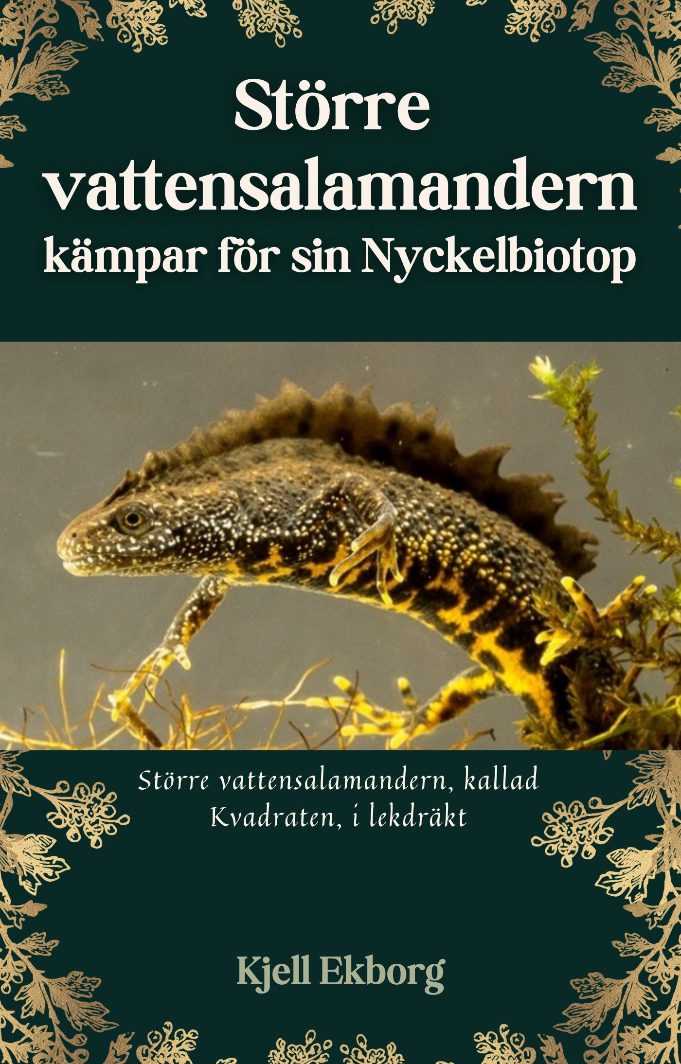 Större vattensalamandern kämpar för sin Nyckelbiotop – E-bok