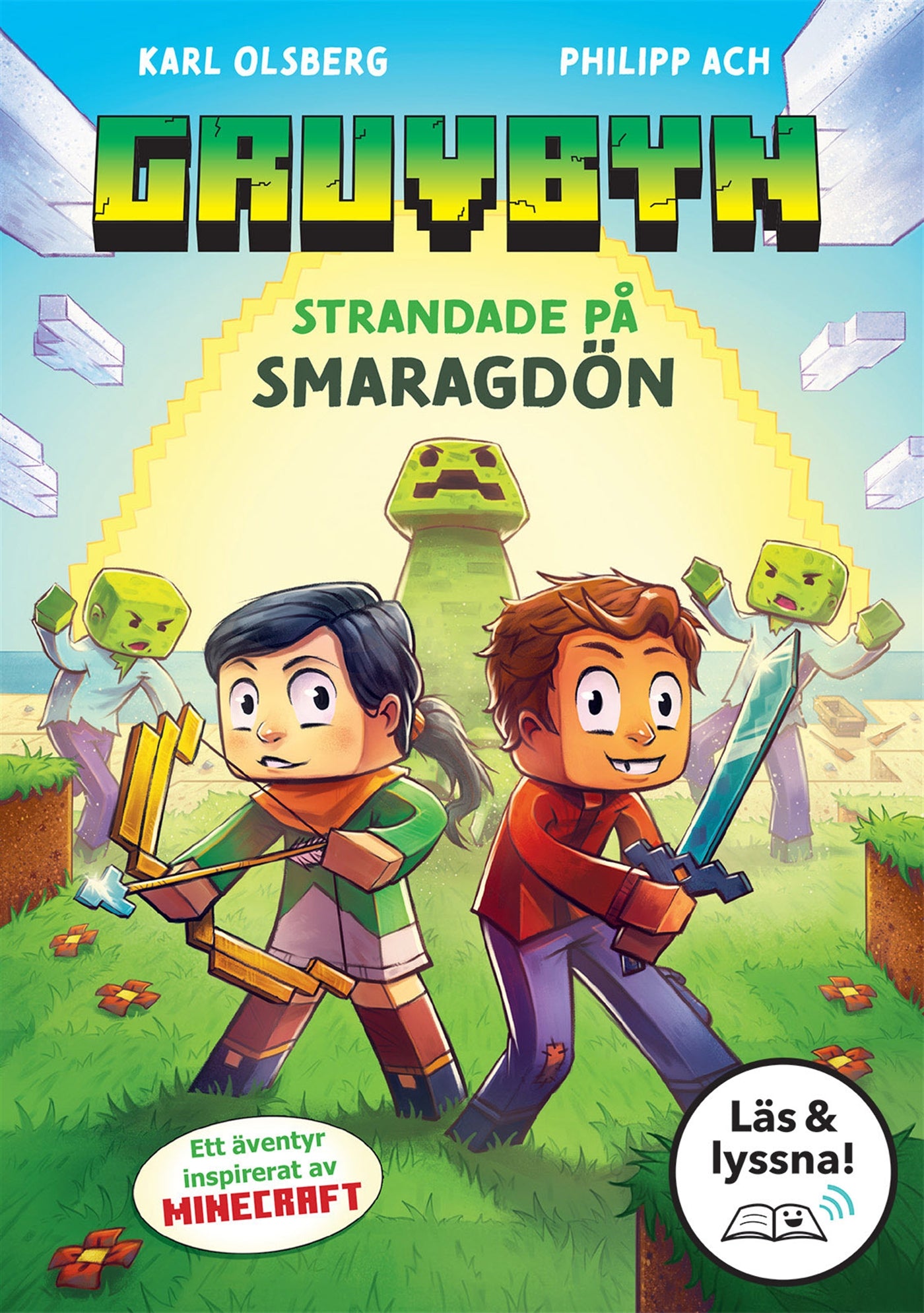 Strandade på smaragdön – E-bok