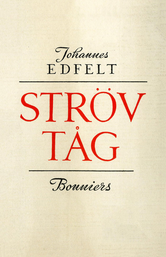 Strövtåg – E-bok