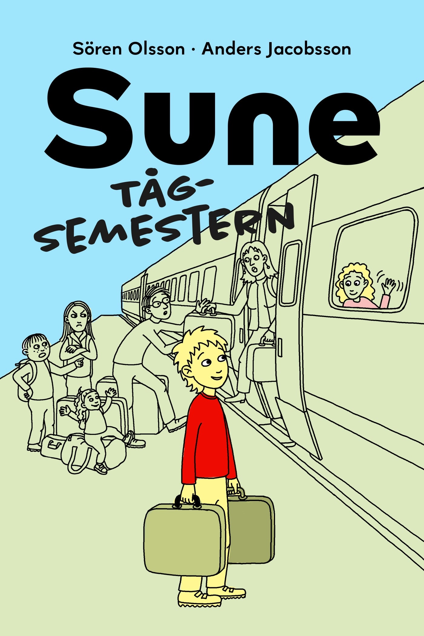 Sune - Tågsemestern – E-bok
