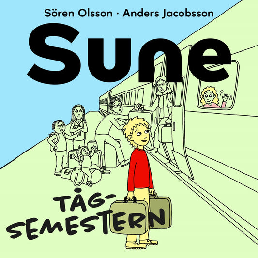 Sune - Tågsemestern – Ljudbok
