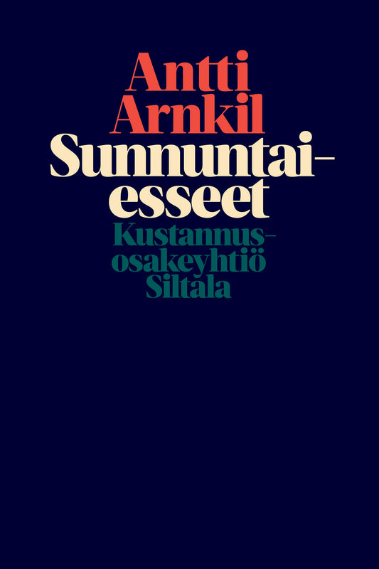 Sunnuntaiesseet – E-bok