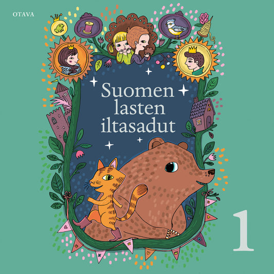 Suomen lasten iltasadut 1 – Ljudbok