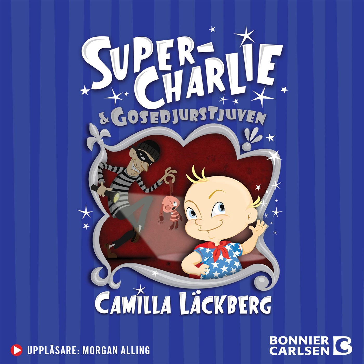 Super-Charlie och gosedjurstjuven – Ljudbok