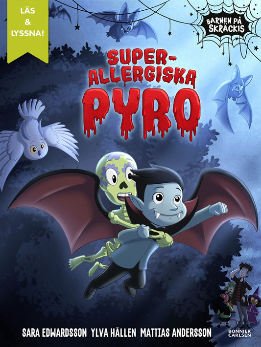 Superallergiska Pyro (e-bok + ljud) – E-bok
